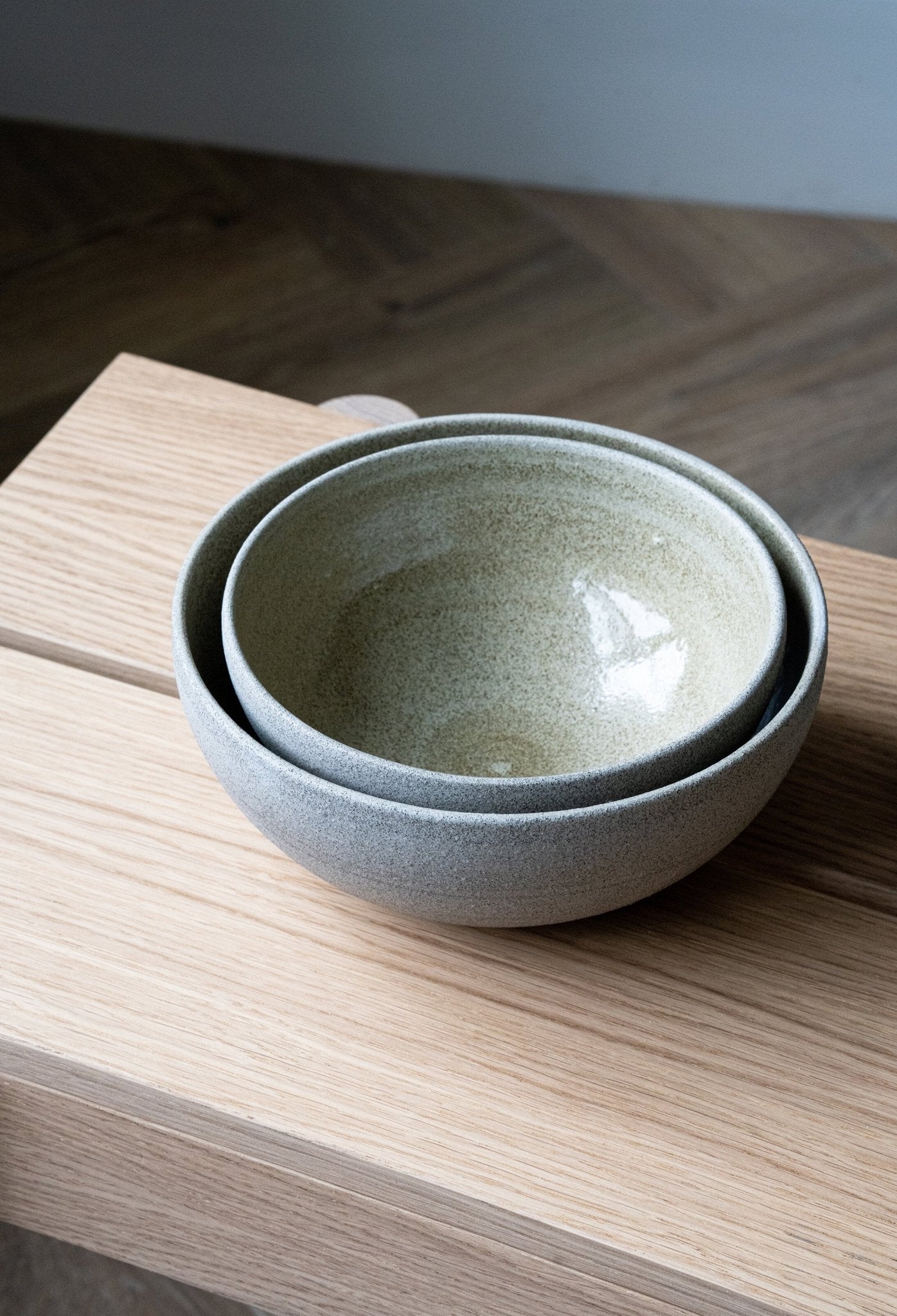 Stoneware Everyday Bowl - Concrete - mosswell.us