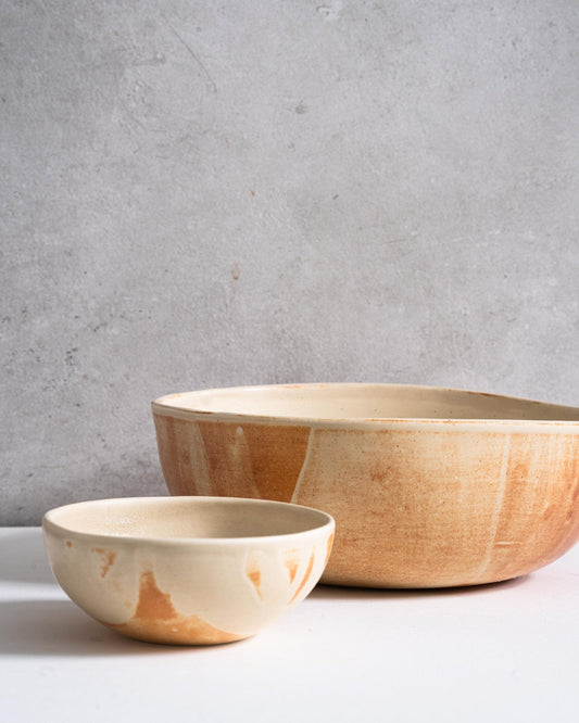 Stoneware Salad Serving Bowl - mosswell.us