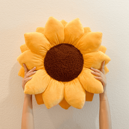 Sunflower Pillow - Golden Yellow - mosswell.us