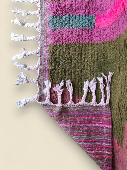 Tazult Berber Rug – Moroccan Wool Art - Cat Rodeo