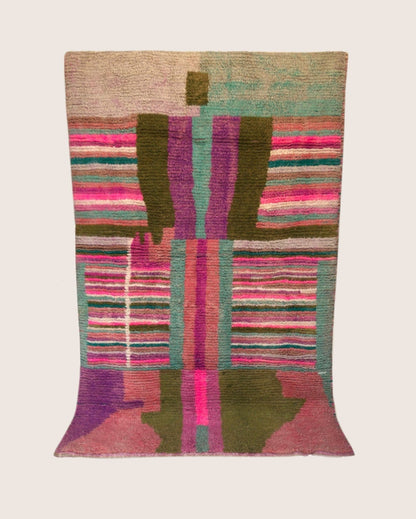 Tazult Berber Rug – Moroccan Wool Art - Cat Rodeo