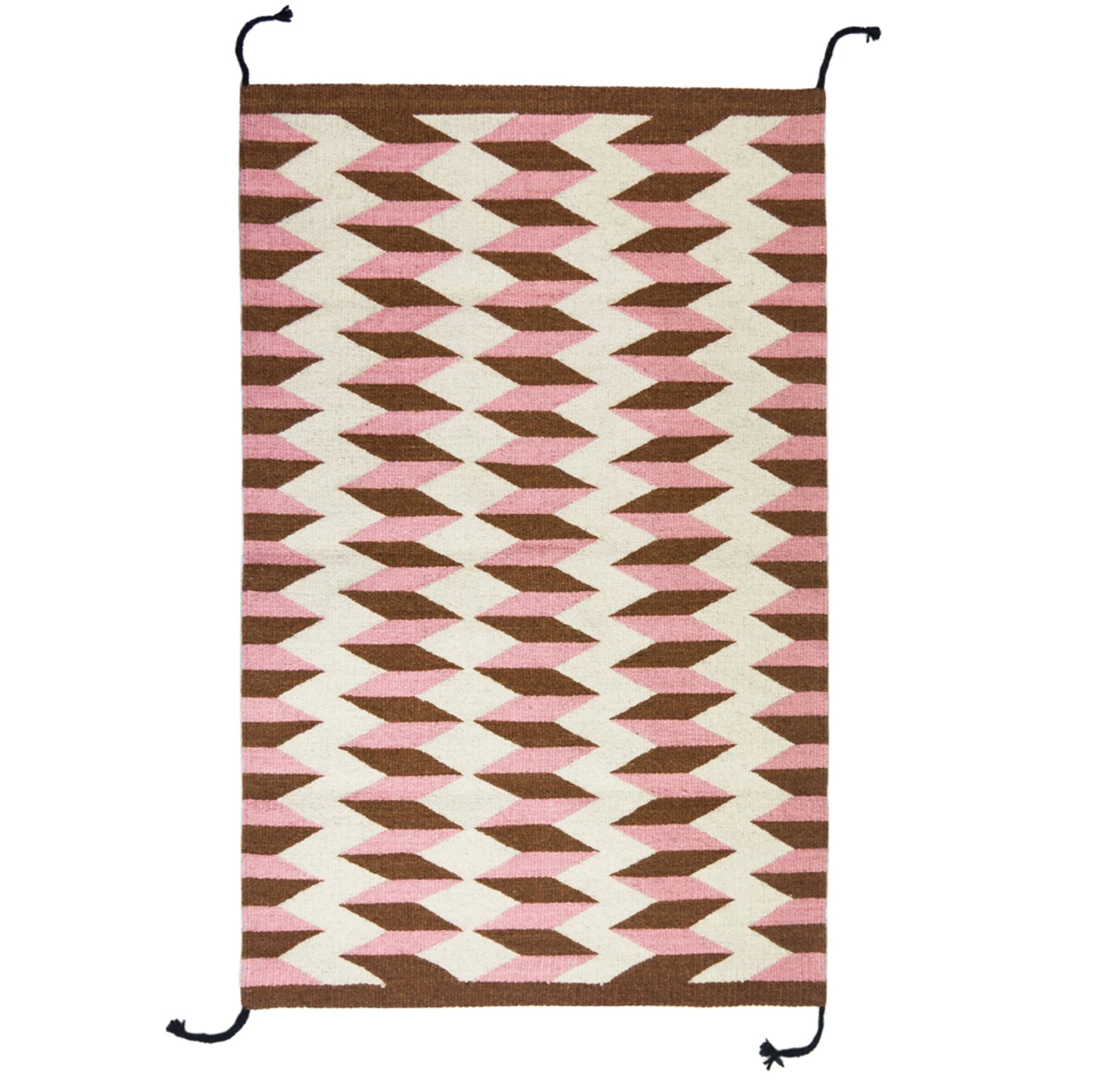 Teo Rug in Umber/Pink - mosswell.us