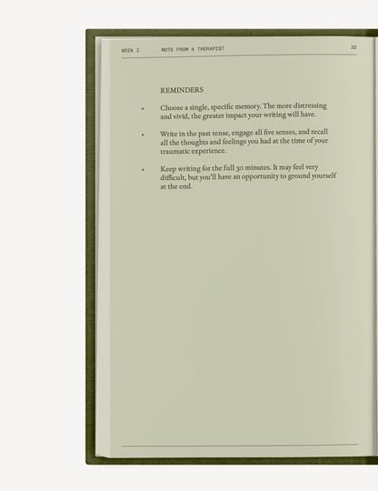 The After - Trauma Notebook - mosswell.us