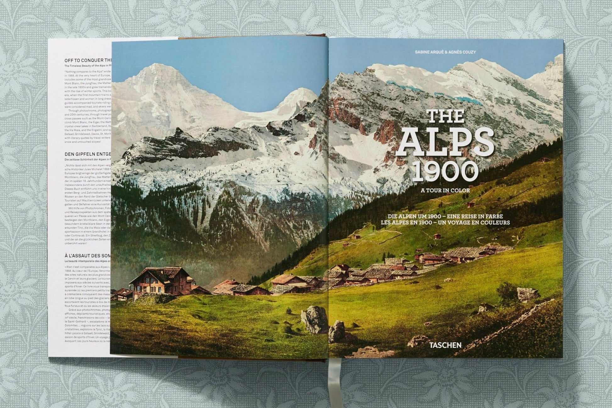 The Alps 1900. A Portrait in Color (German, French, English) - mosswell.us