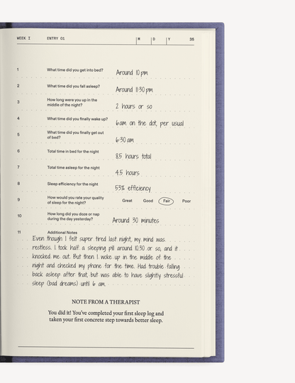 The Anti - Insomnia Notebook - mosswell.us