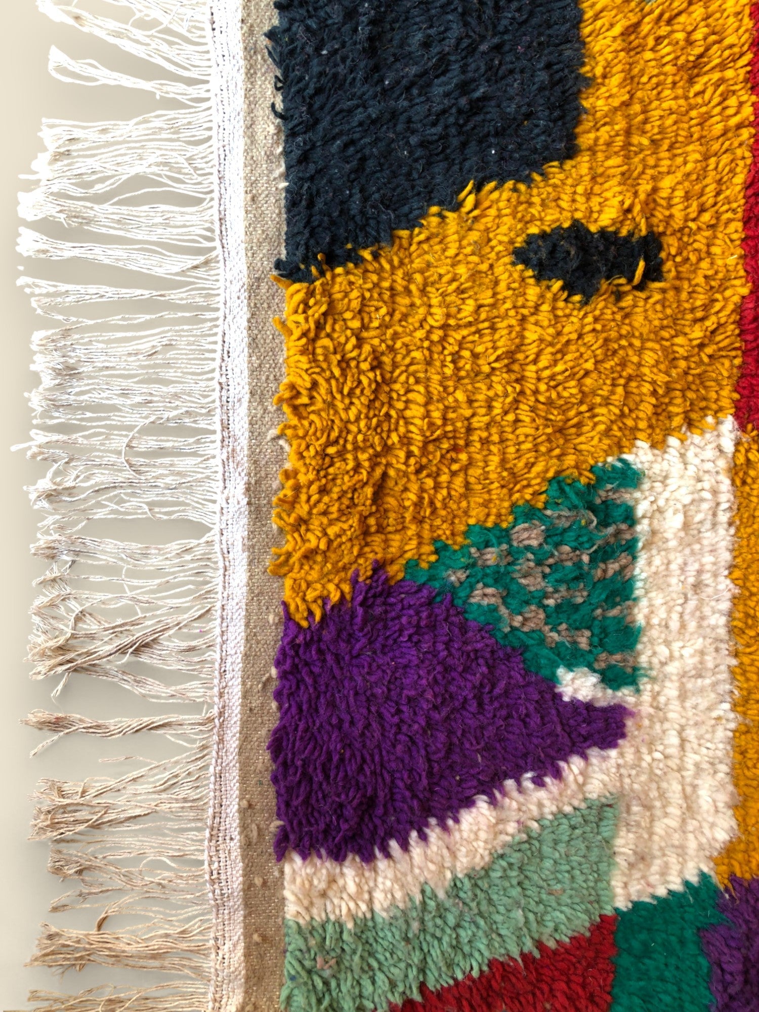 The Asalas Rug - Handwoven Moroccan Wool - Cat Rodeo