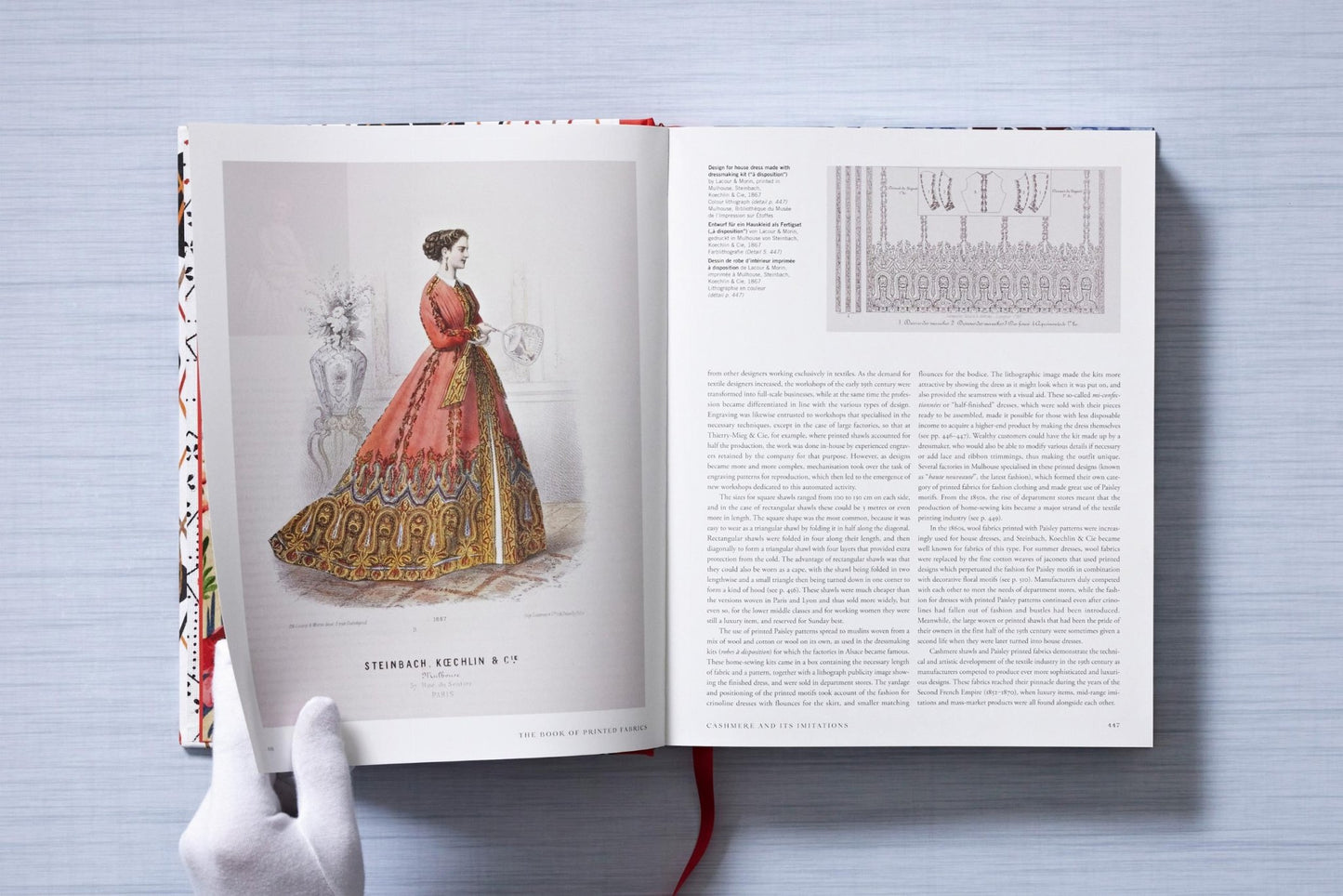 The Book of Printed Fabrics. From the 16th century until today (German, French, English) - mosswell.us