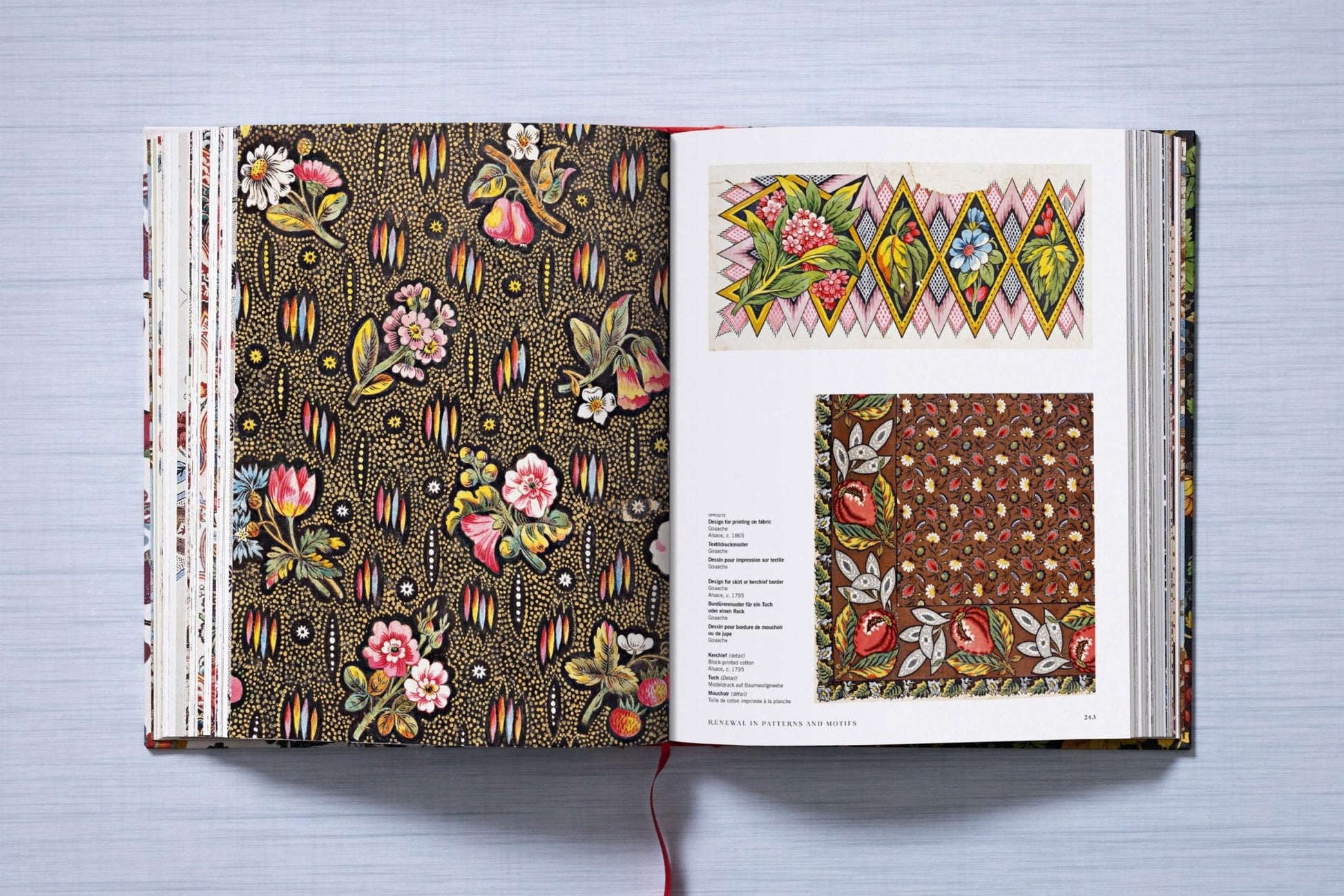 The Book of Printed Fabrics. From the 16th century until today (German, French, English) - mosswell.us