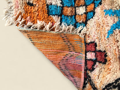 The Fatima Rug – Handwoven Moroccan Wool - Cat Rodeo