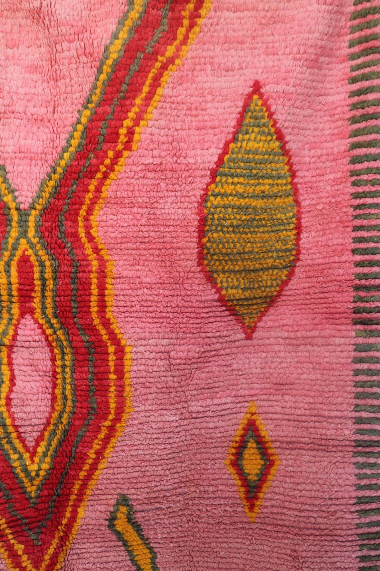 The Limra Rug – Handwoven Moroccan Wool - Cat Rodeo