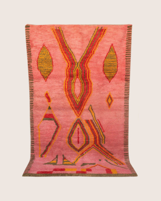 The Limra Rug – Handwoven Moroccan Wool - Cat Rodeo
