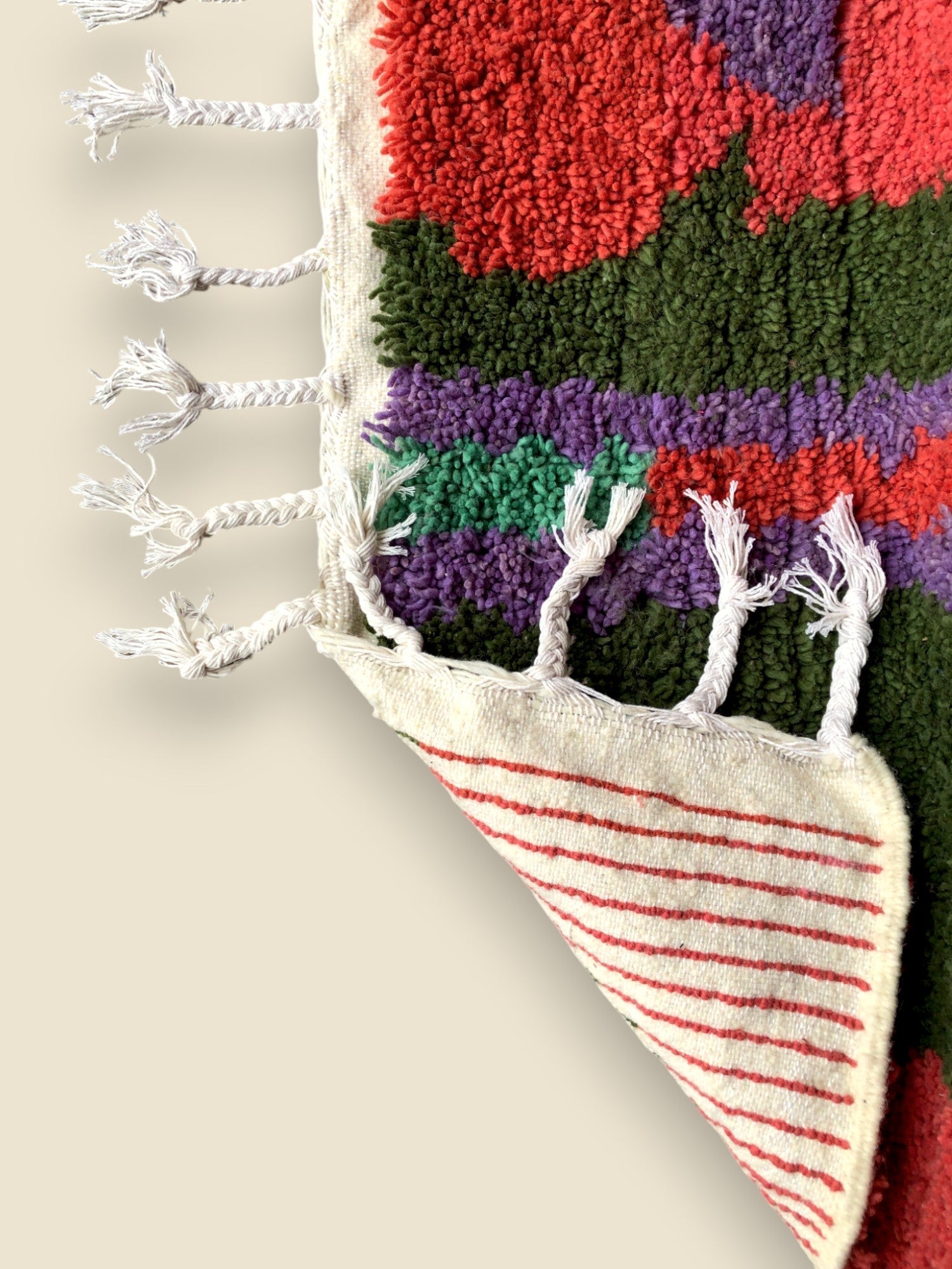 The Nadia Rug - Handwoven Moroccan Wool - Cat Rodeo