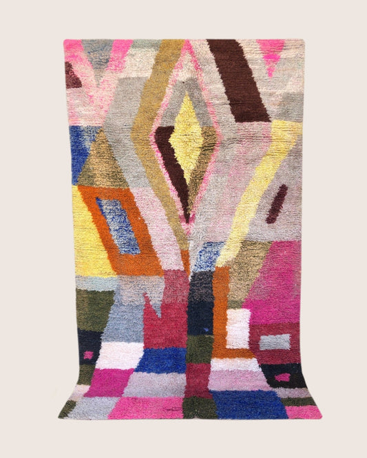 The Tassadit Rug - Handwoven Moroccan Wool - Cat Rodeo