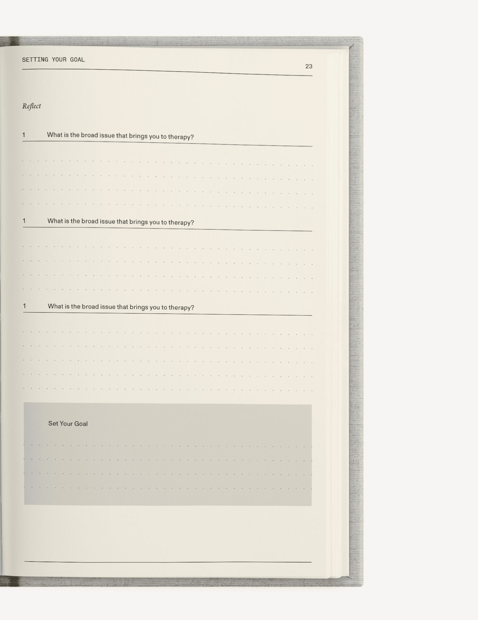 The Therapy Journal - mosswell.us