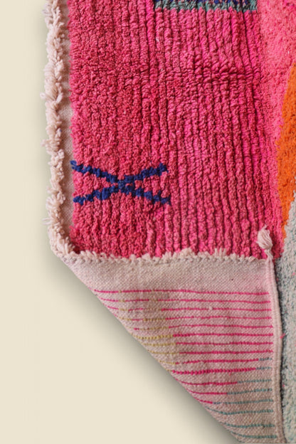 The Zafira Rug – Handwoven Moroccan Wool - Cat Rodeo