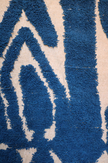 The Ziriya Rug – Handwoven Moroccan Wool - Cat Rodeo