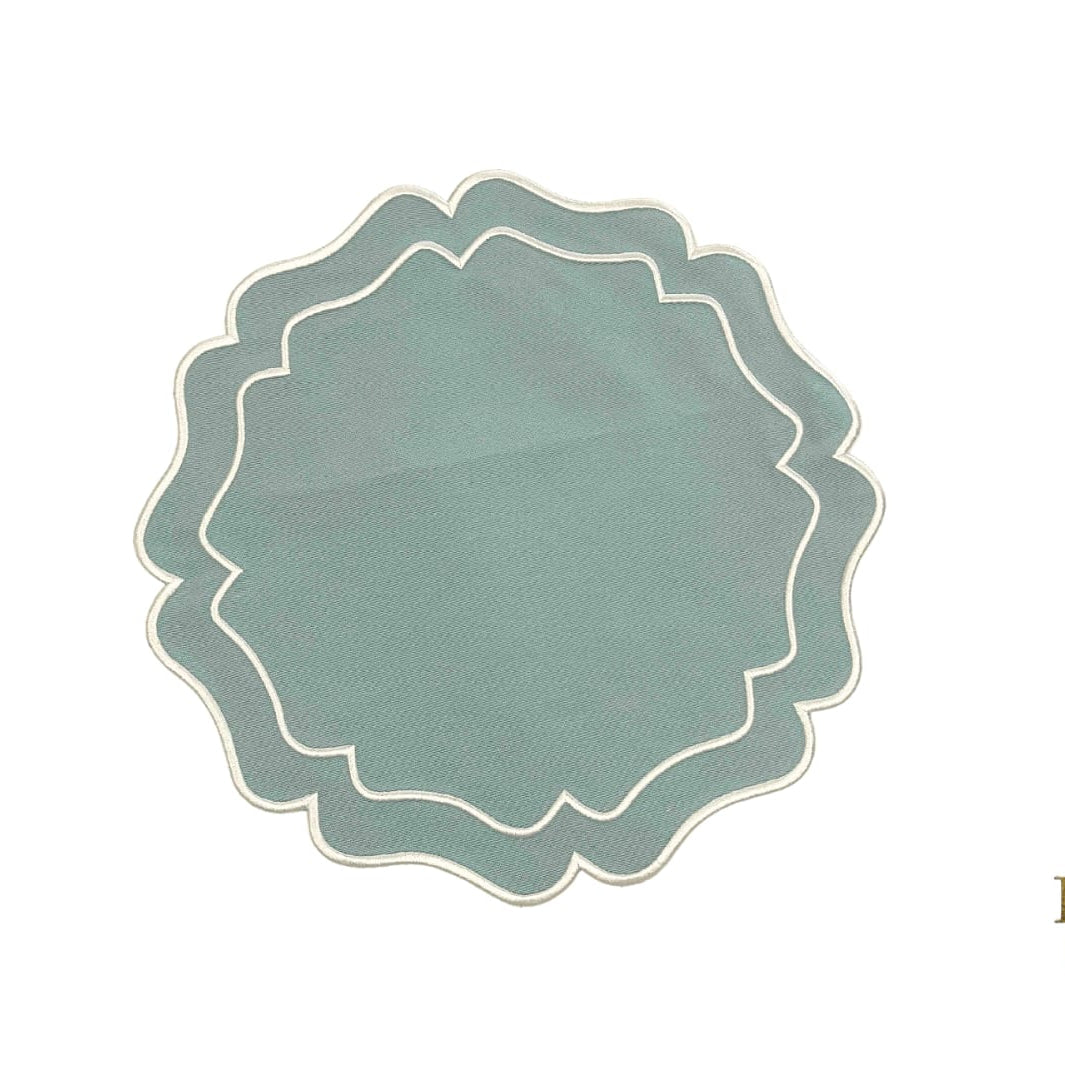 THRIVE BLUE FABRIC PLACEMAT - mosswell.us