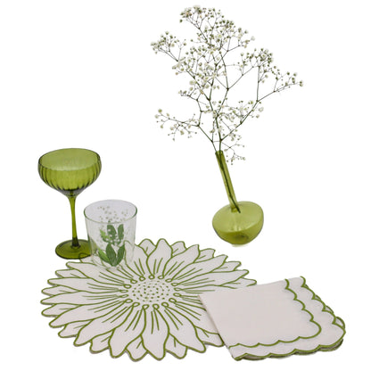 Tilted Sage Bud Vase - Pair - mosswell.us