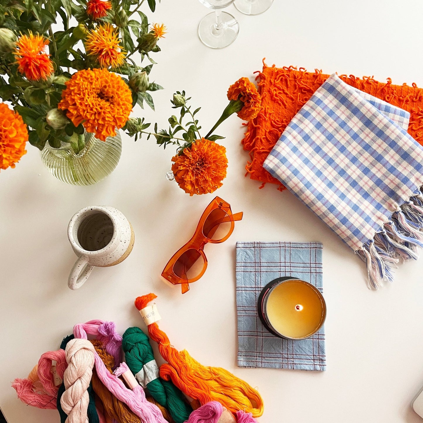 Tortilla Towel in Orange - mosswell.us