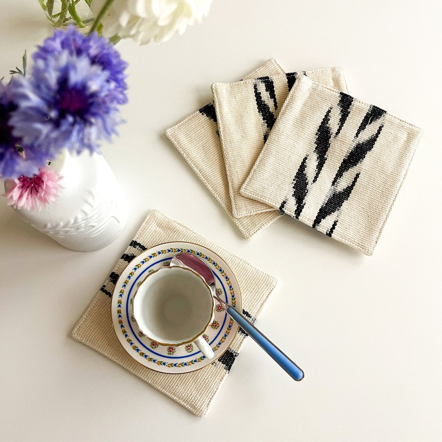 Toto Palm Ikat Coasters - mosswell.us