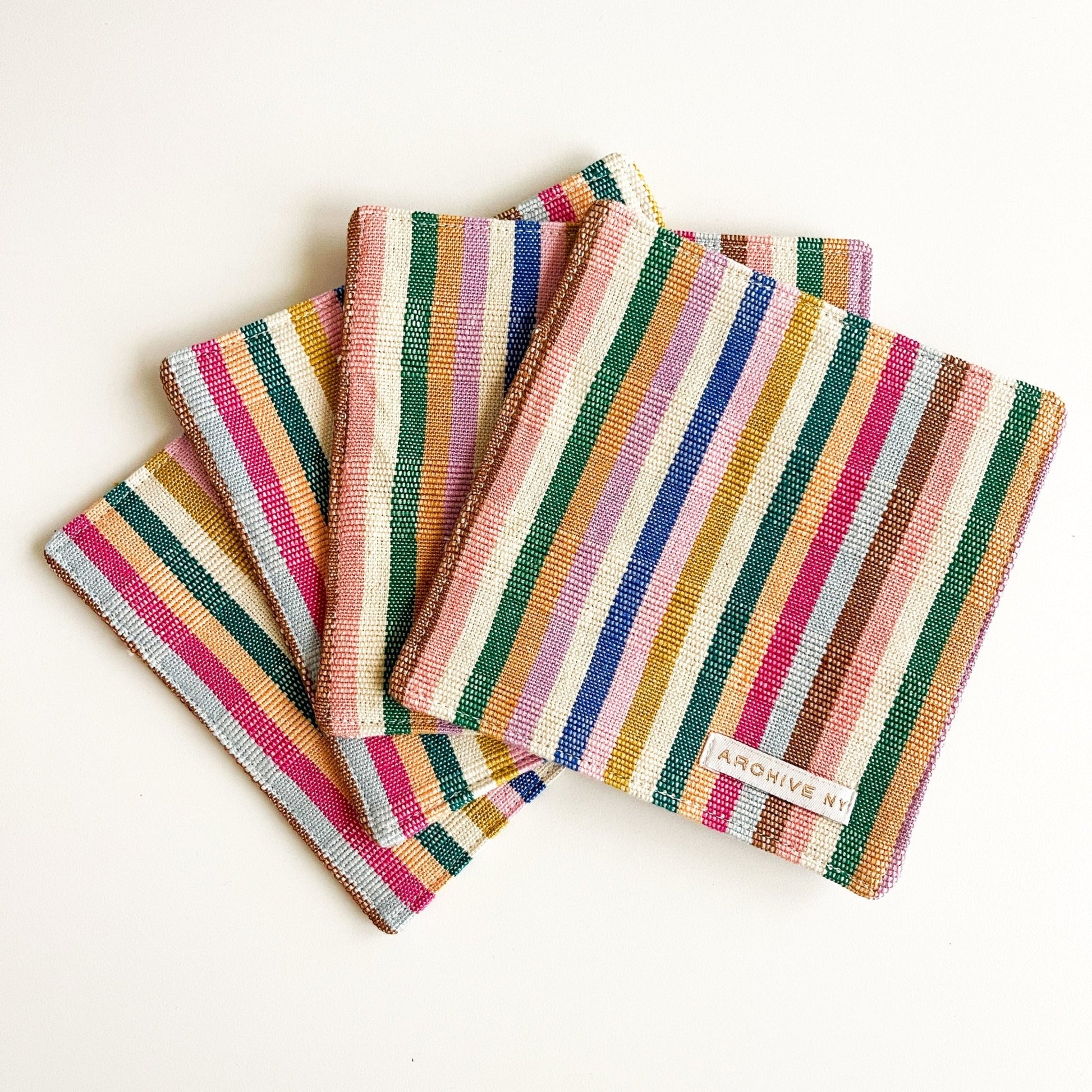 Valentina Rainbow Coasters - mosswell.us
