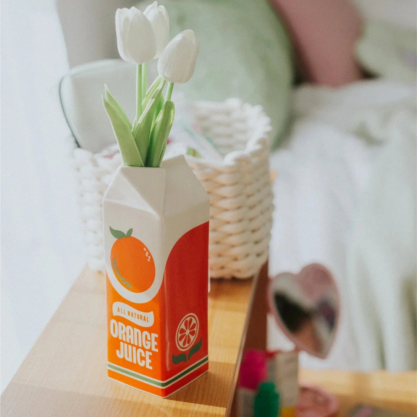 Vintage Orange Juice Vase - mosswell.us