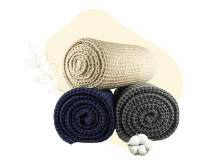 Waffle Weave Throw - mosswell.us
