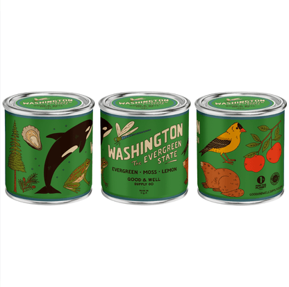 Washington State Candle - mosswell.us