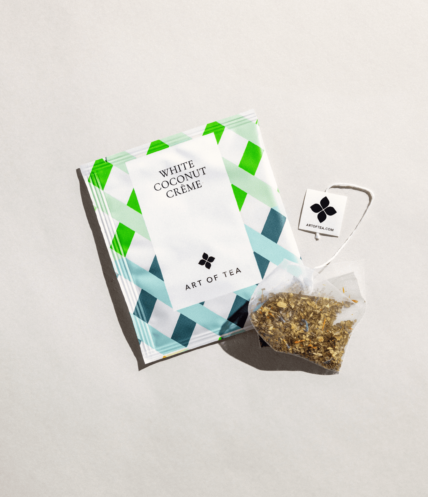 White Coconut Crème Eco Teabag Sachets - mosswell.us