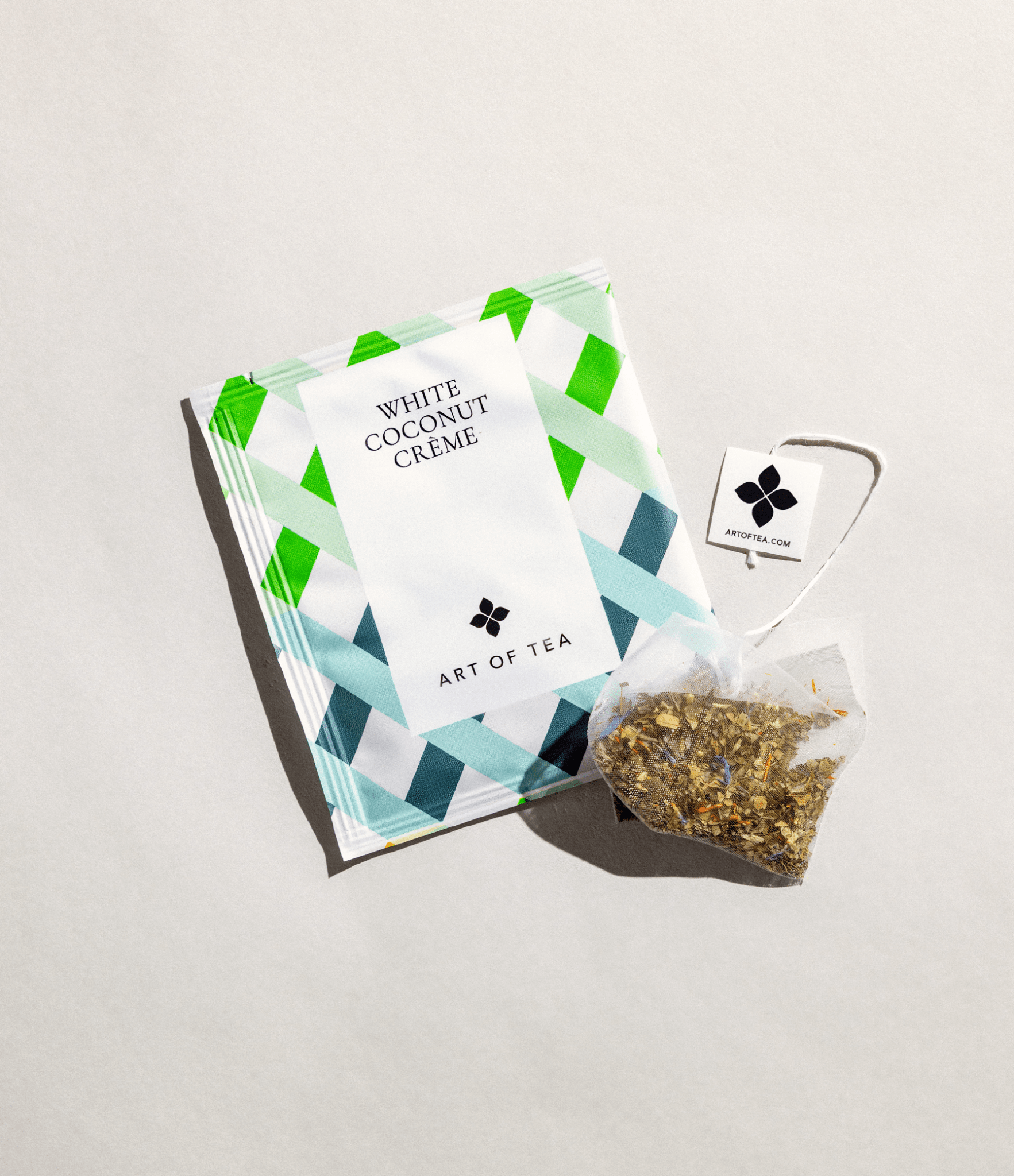 White Coconut Crème Eco Teabag Sachets - mosswell.us