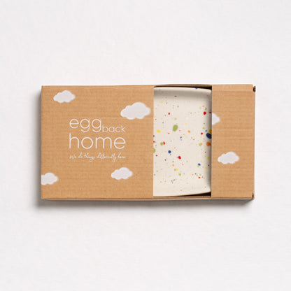 White Mini Tray stoneware ceramic — Party Collection - mosswell.us