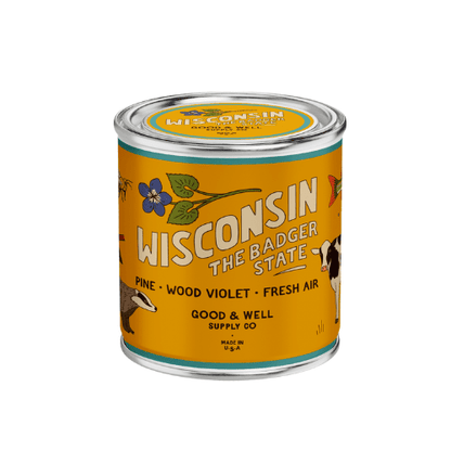 Wisconsin State Candle - mosswell.us