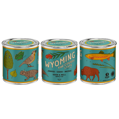 Wyoming State Candle - mosswell.us