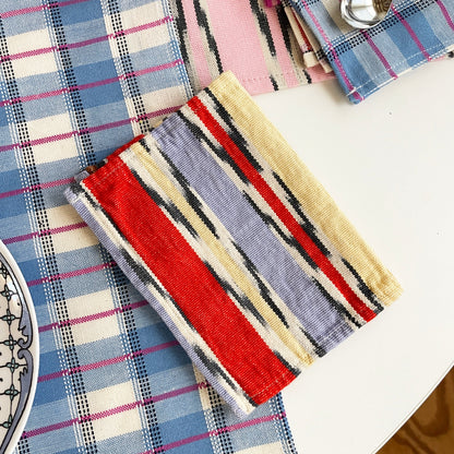 Xela Multi Jaspe Cocktail Napkins Set of 4 - mosswell.us