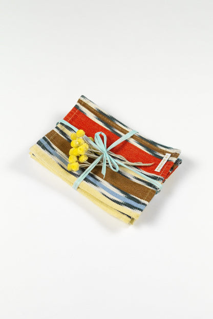 Xela Multi Jaspe Cocktail Napkins Set of 4 - mosswell.us